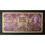Ausztria 100 Schilling 1927 F-