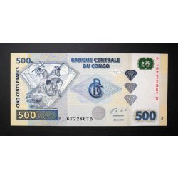 Congo 500 Francs 2020 UNC