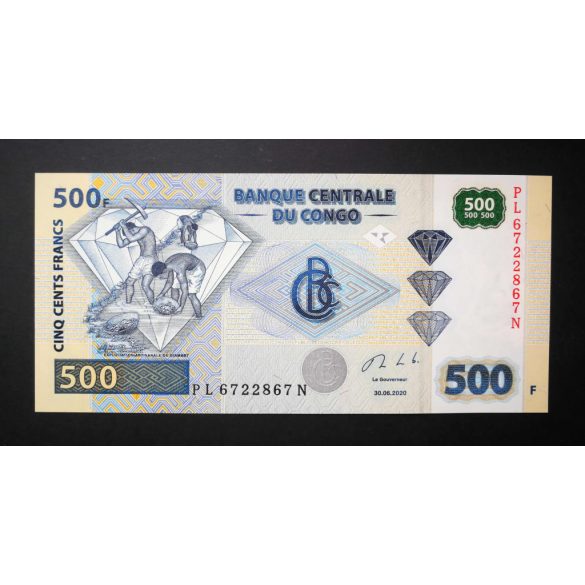 Congo 500 Francs 2020 UNC