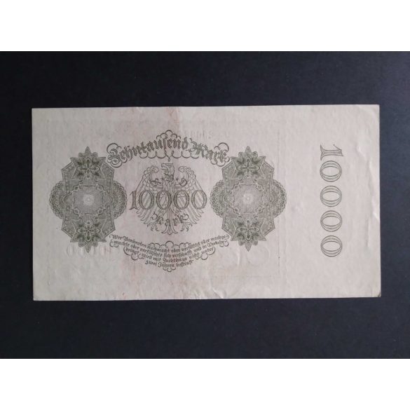 Germany 10000 Mark 1922 XF+