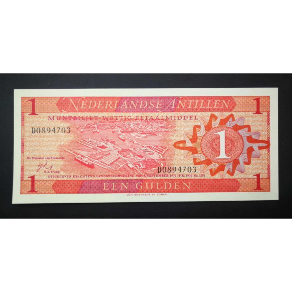 Netherlands Antilles 1 Gulden 1970 UNC