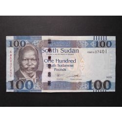 South Sudan 100 Pounds 2019 UNC-