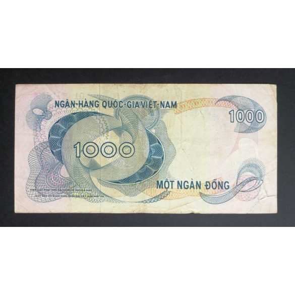 South Vietnam 1000 Dong 1971 F