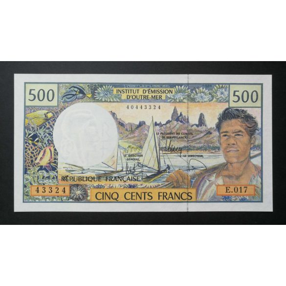 French Pacific Territories 500 Francs 2009 UNC