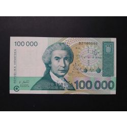 Horvátország 100000 Dinara 1993 UNC 