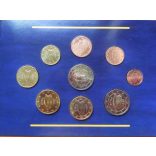 Írország 9 db-os euro szett 2007 50 éves a római szerződés díszcsomagolásban