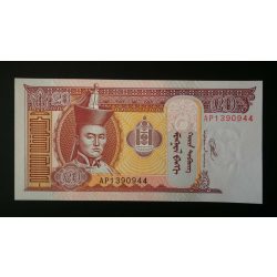 Mongólia 20 Tugrik 2020 Unc