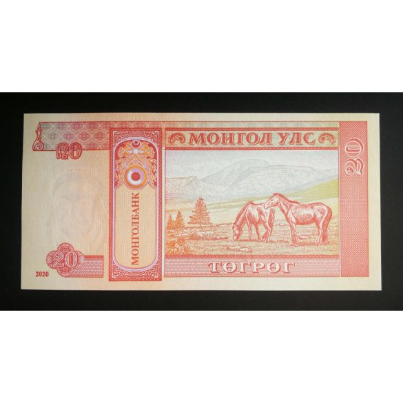 Mongolia 20 Tugrik 2020 Unc