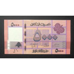 Lebanon 5000 Livres 2021 Unc