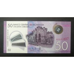 Nicaragua 50 Cordobas 2014 UNC