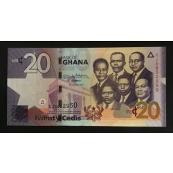 Ghana 20 Cedis 2017 UNC