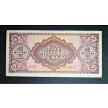 Hungary 1 billion Pengő 1946 F