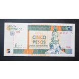 Cuba 5 Pesos 2007 VF