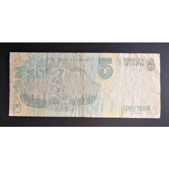 Argentina 5 Pesos 1995 F