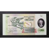 Uruguay 20 Pesos 2020 Unc