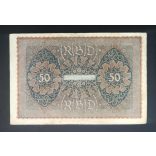 Germany 50 Mark 1919 F+