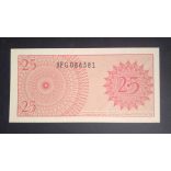 Indonesia 25 Sen 1964 UNC