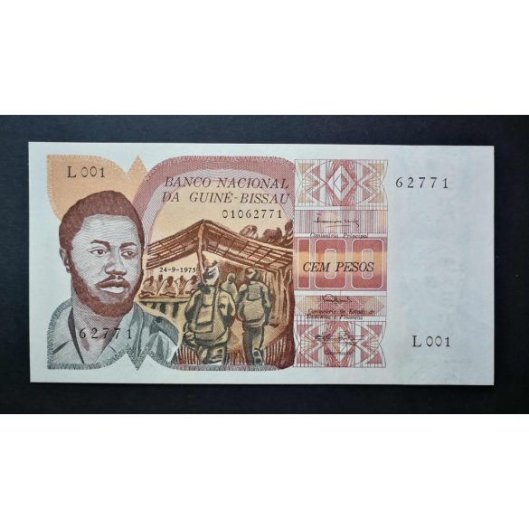 Bissau-Guinea 100 Pesos 1975 UNC 