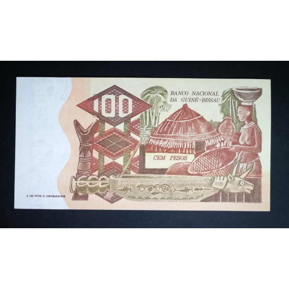 Bissau-Guinea 100 Pesos 1975 UNC 
