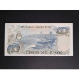 Argentina 5000 Pesos 1981 Unc 