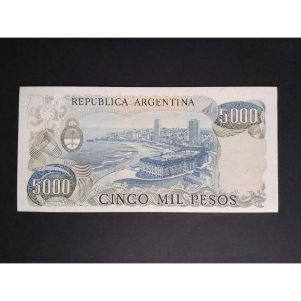 Argentina 5000 Pesos 1981 Unc 