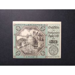 Ausztria 50 Heller 1920 Unc Spitz an der Donau, St. Michel  