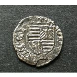 Magyarország Luxemburi Zsigmond (1387-1437) Dénár EH 449 n és ív ezüst