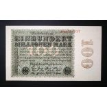 Germany 100 million Mark 1923 AUNC