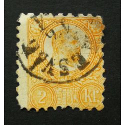   Magyarország 1871 Kőnyomat 2 Kr (TE)MESVÁR elvékonyodás H 