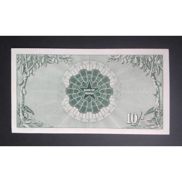 Ghána 10 Shillings 1963 UNC-