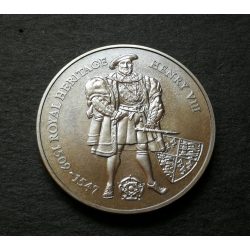   Falkland-szigetek 2 Pounds 1996 UNC VIII. Henrik emlék réz-nikkel