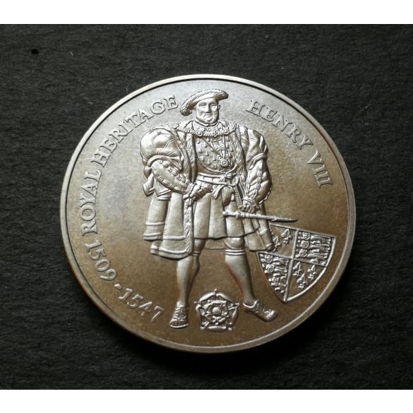 Falkland-szigetek 2 Pounds 1996 UNC VIII. Henrik emlék réz-nikkel