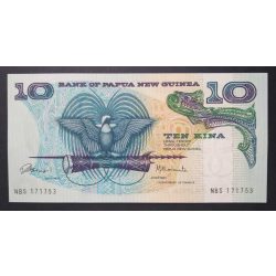 Pápua Új-Guinea 10 Kina 1985 UNC-