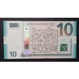 Azerbaijan 10 Manat 2018 Unc