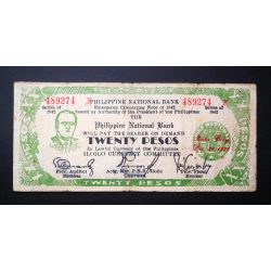 Philippines 20 Pesos 1942 F