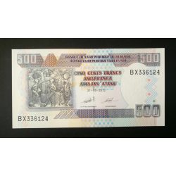 Burundi 500 Francs 2013 Unc