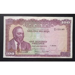 Kenya 100 Shillings 1972 VF