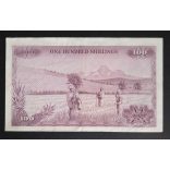Kenya 100 Shillings 1972 VF