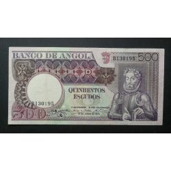 Angola 500 Escudos 1973 VF+