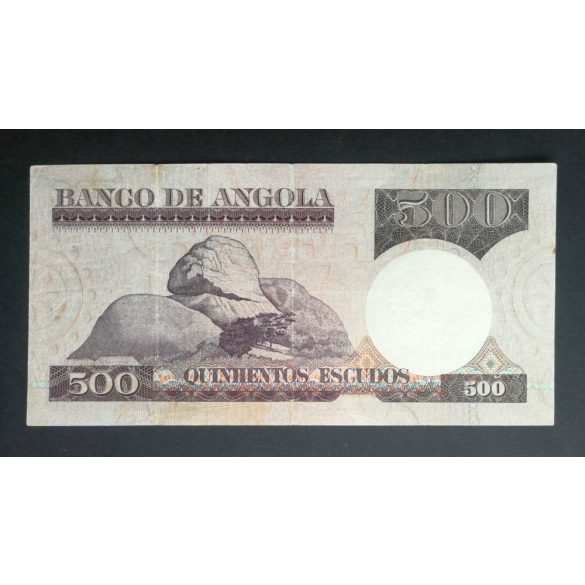Angola 500 Escudos 1973 VF+
