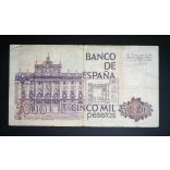 Spain 5000 Pesetas 1979 F