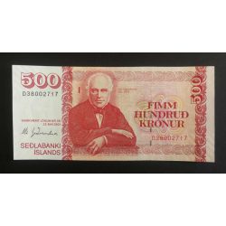 Iceland 500 Kronur 2001 UNC