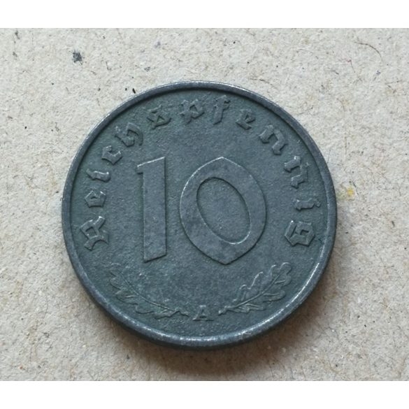 Németország 10 Pfennig 1942