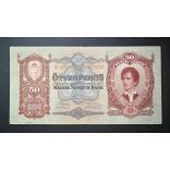 Hungary 50 Pengő 1932 F