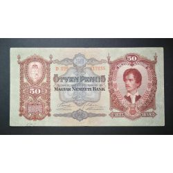 Hungary 50 Pengő 1932 F