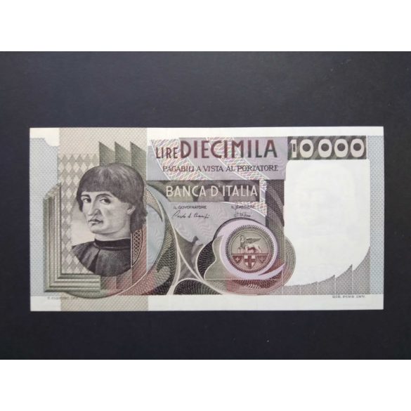 Olaszország 10000 Lire 1976 VF+