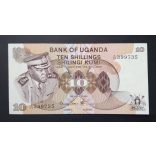 Uganda 10 Shillings 1973 UNC
