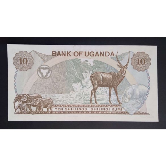 Uganda 10 Shillings 1973 UNC