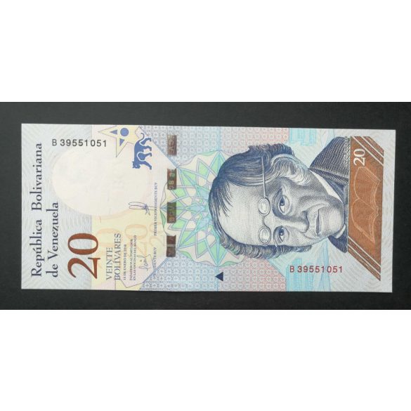 Venezuela 20 Bolivares 2018 Unc