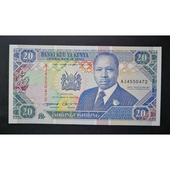 Kenya 20 Shillings 1994 UNC